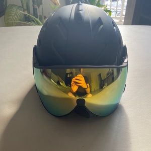 CP Luxe Ski Helmet (with visor) from SwissBrand